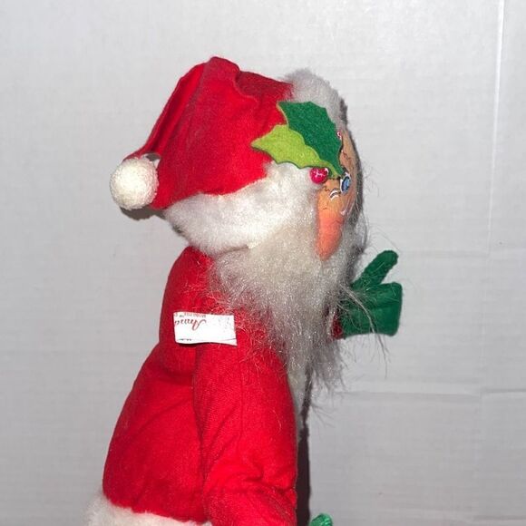 Vintage Annalee Christmas 18” Poseable Santa HANDPAINTED USA - Picture 6 of 15